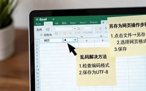 Excel另存为网页怎么操作？excel另存为网页乱码怎么办