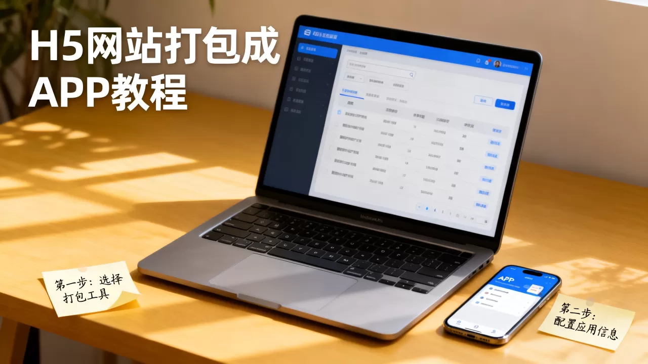 如何将H5网站打包成APP？h5网站打包成app教程