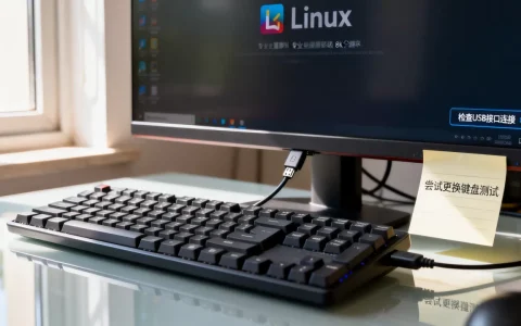 Linux键盘失灵怎么办？linux键盘没反应怎么解决