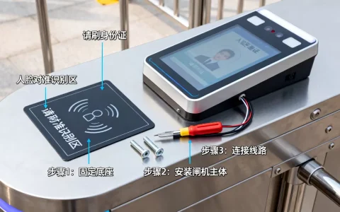 个人脸识别闸机人证通道怎么用？人脸识别闸机价格及安装流程