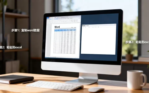 如何将word数据导入excel？word转excel表格的方法