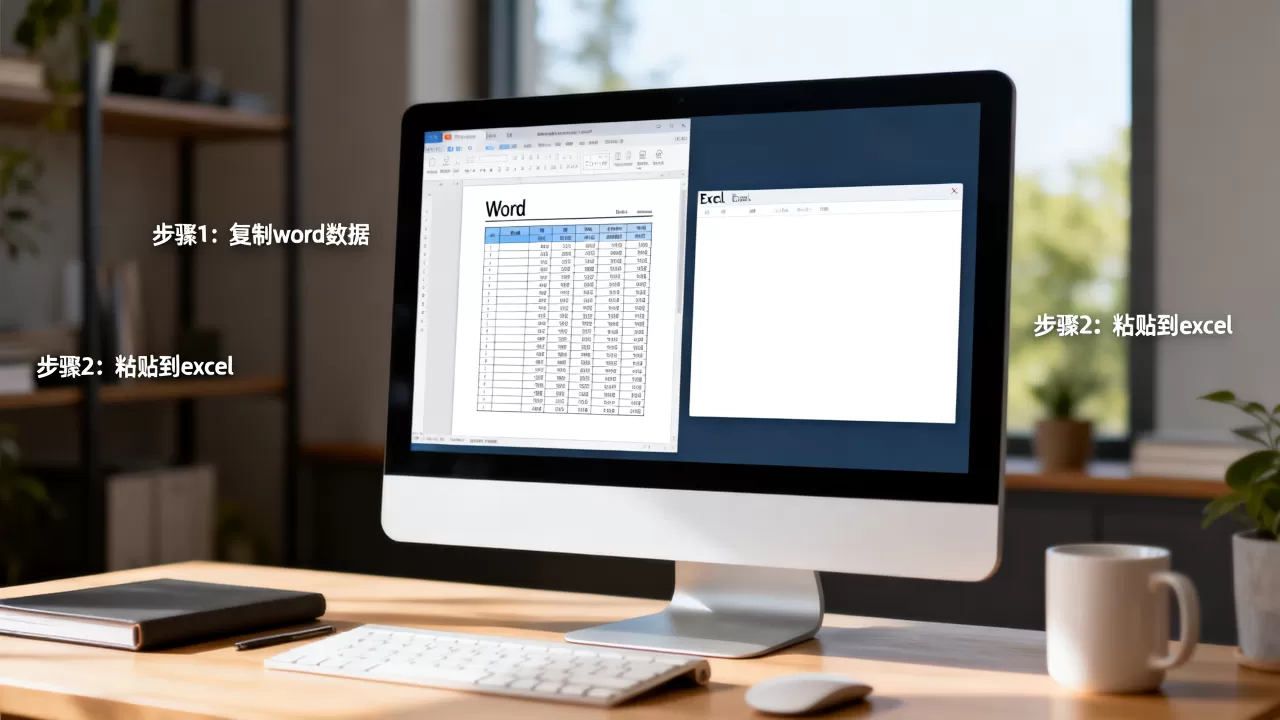 如何将word数据导入excel?word转excel表格的方法 如何将word数据导入excel?word转excel表格的方法
