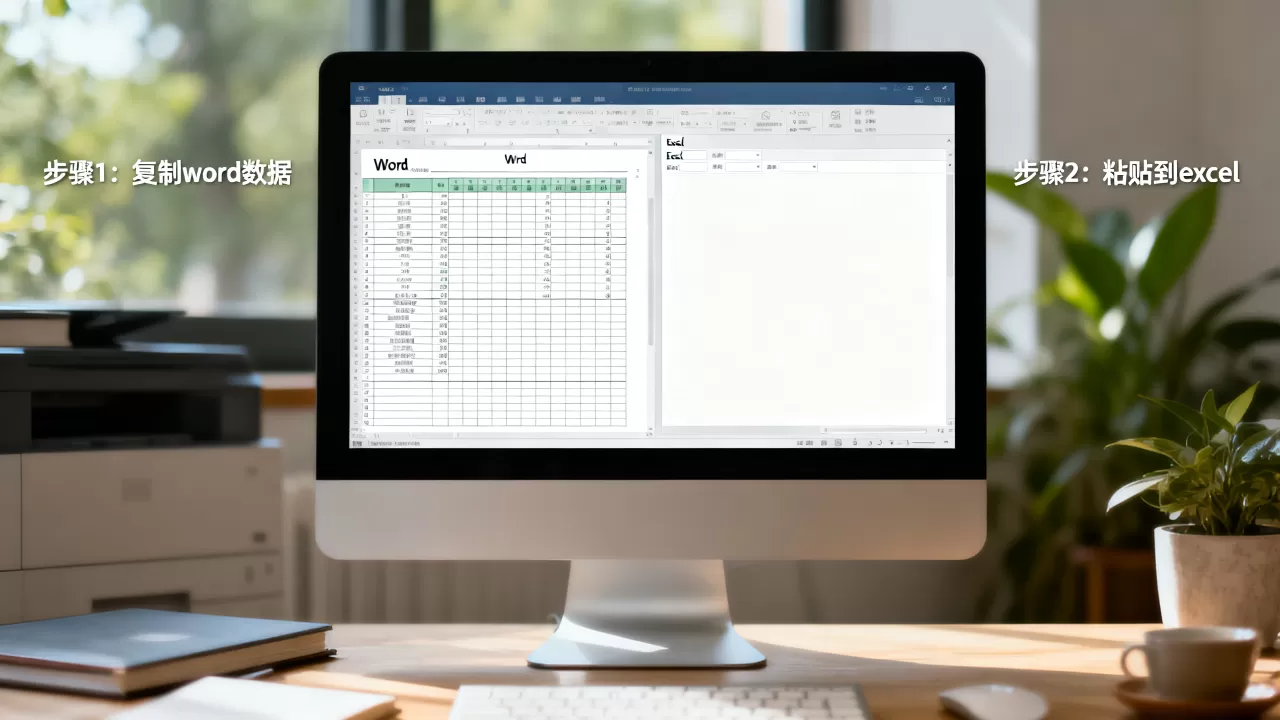如何将word数据导入excel?word转excel表格的方法 如何将word数据导入excel?word转excel表格的方法