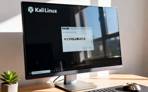 Kali Linux字体怎么设置？kali linux中文字体乱码解决方法