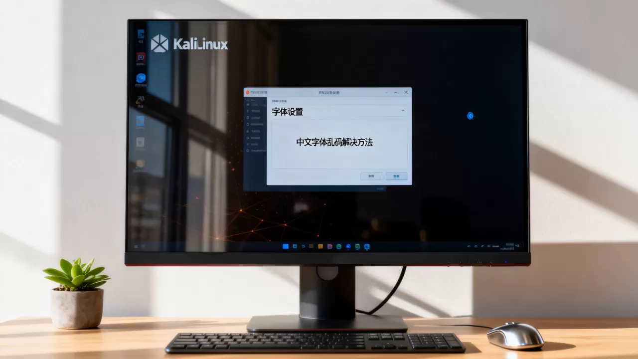 Kali Linux字体怎么设置?kali linux中文字体乱码解决方法 Kali Linux字体怎么设置?kali linux中文字体乱码解决方法