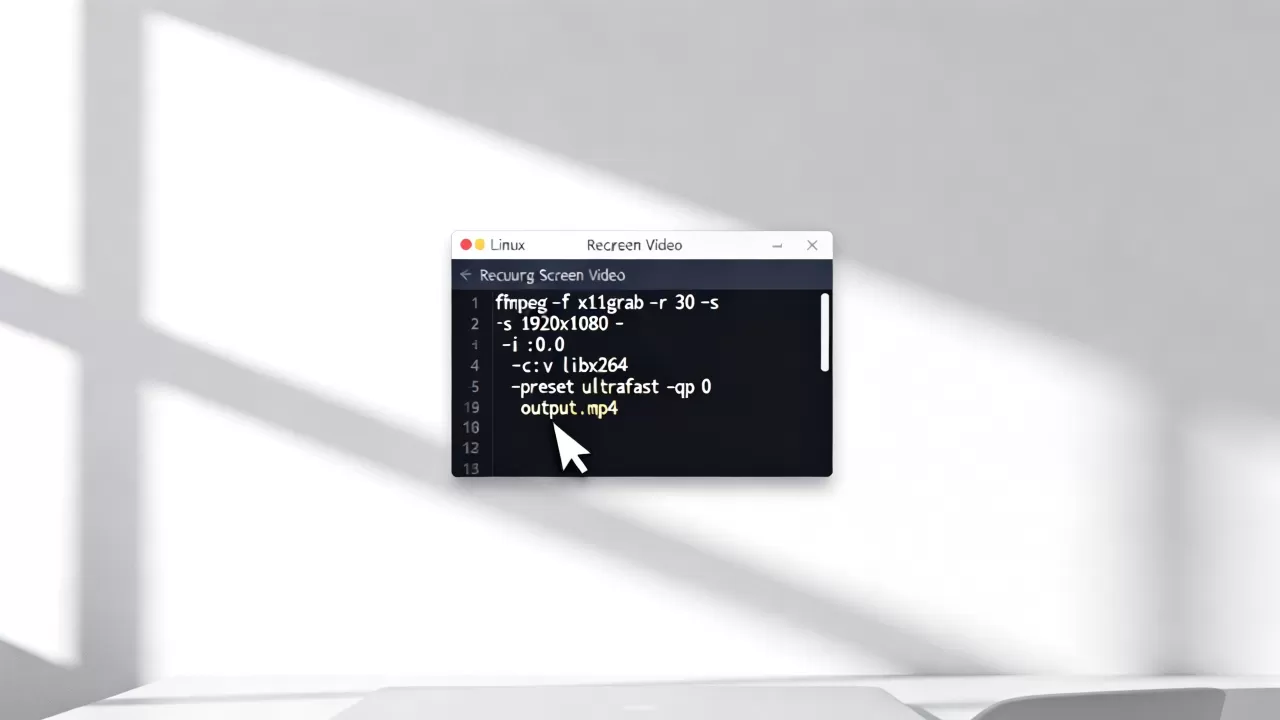 linux怎么录制屏幕视频?linux命令行录制视频命令 linux怎么录制屏幕视频?linux命令行录制视频命令