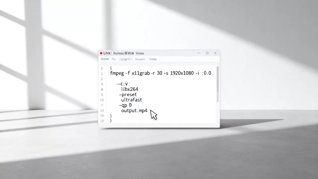 linux怎么录制屏幕视频?linux命令行录制视频命令 linux怎么录制屏幕视频?linux命令行录制视频命令