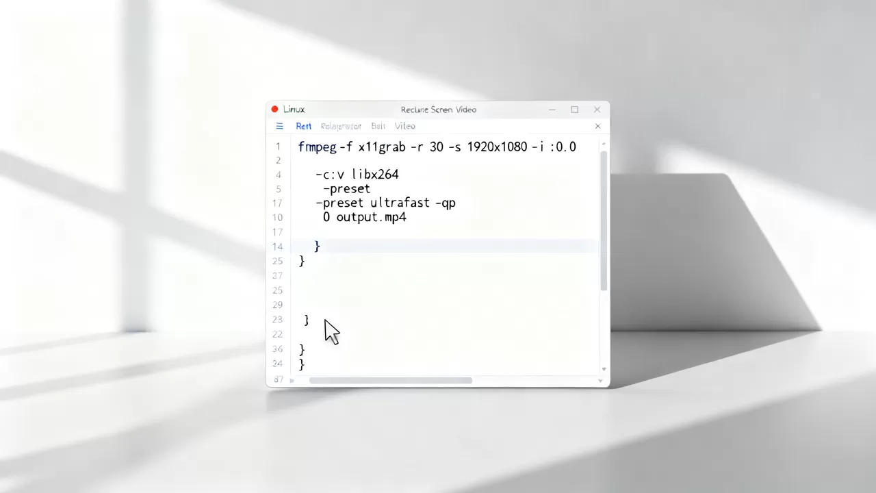 linux怎么录制屏幕视频?linux命令行录制视频命令 linux怎么录制屏幕视频?linux命令行录制视频命令