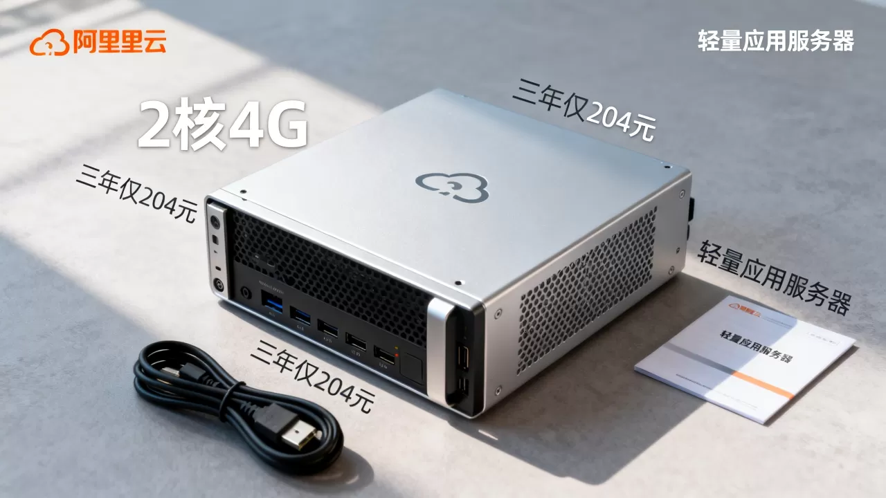 阿里云2核4G服务器三年仅204元是真的吗？阿里云轻量应用服务器最新优惠活动