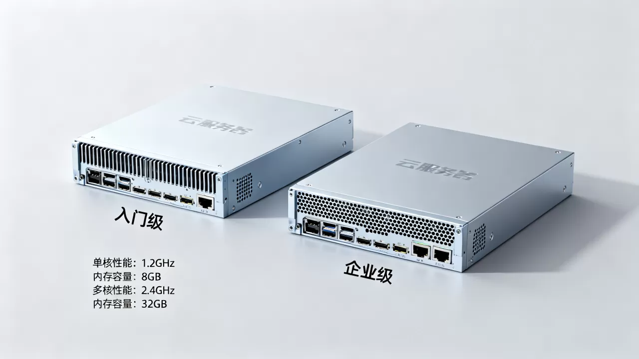 阿里云入门级和企业级性能有何差别？如何选择适合业务的云服务器