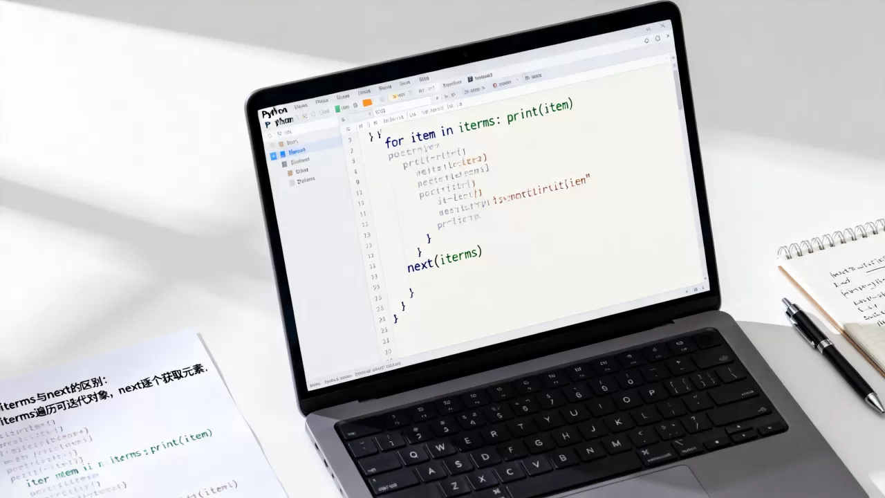 python iterms怎么用？python中iterms和next的区别