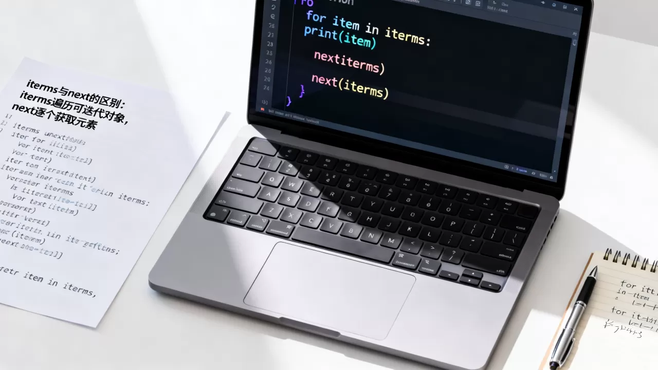 python iterms怎么用？python中iterms和next的区别