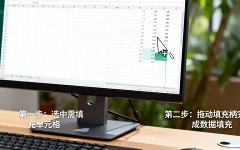 Excel下拉十字怎么设置？excel下拉十字填充怎么操作