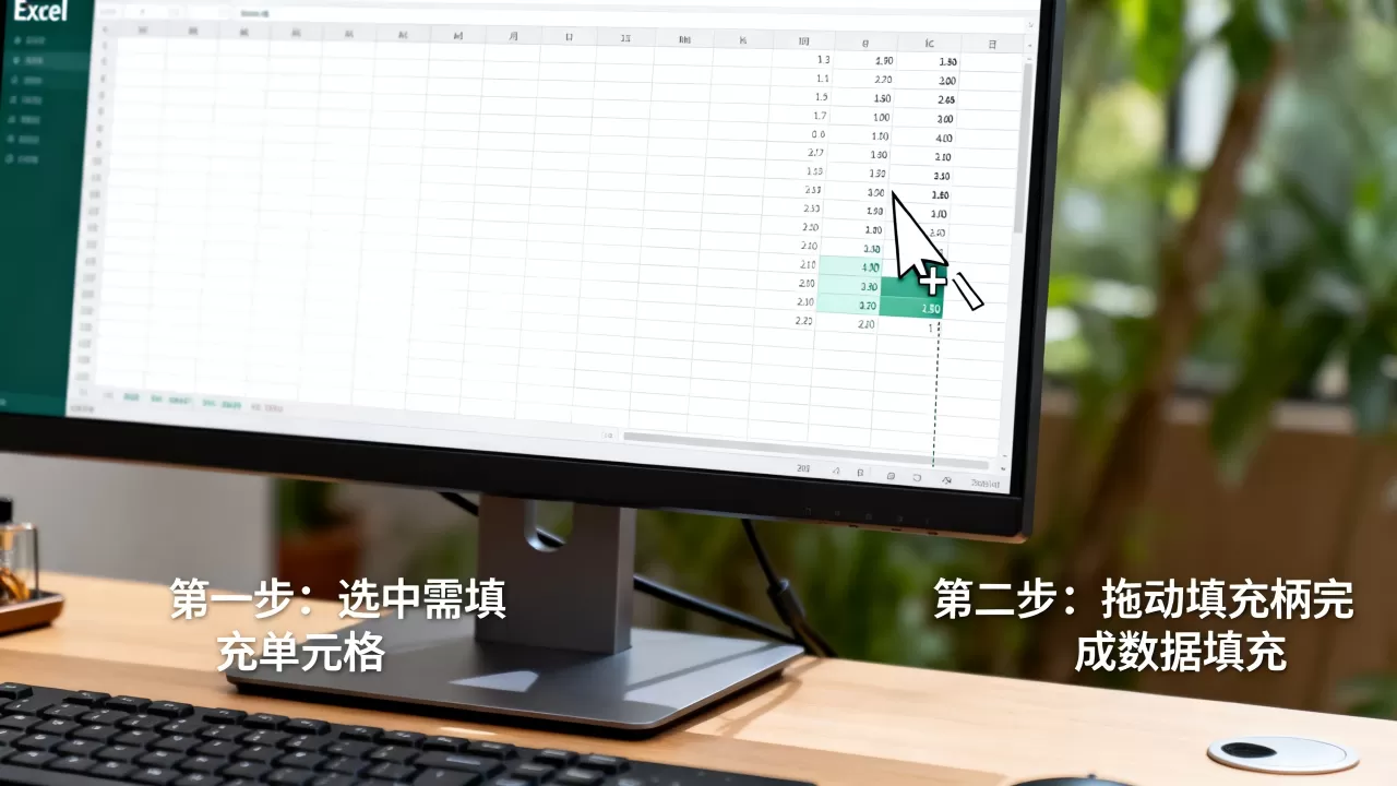 Excel下拉十字怎么设置?excel下拉十字填充怎么操作 Excel下拉十字怎么设置?excel下拉十字填充怎么操作