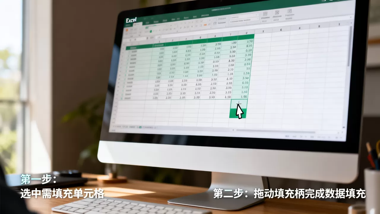 Excel下拉十字怎么设置?excel下拉十字填充怎么操作 Excel下拉十字怎么设置?excel下拉十字填充怎么操作
