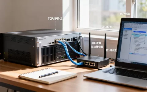 服务器和客户端通信怎么建立？如何配置网络通信