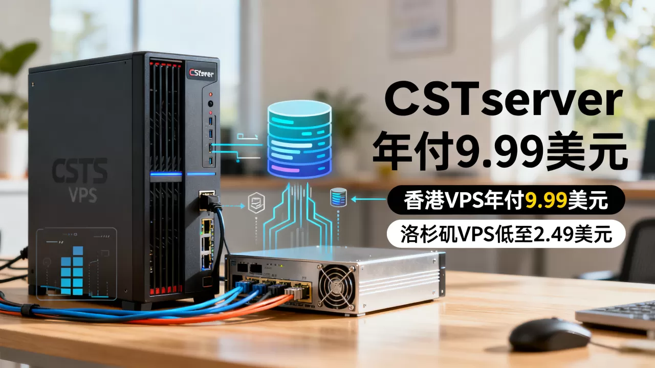 CSTserver香港VPS年付9.99美元值得买吗,洛杉矶VPS低至2.49美元 CSTserver香港VPS年付9.99美元值得买吗,洛杉矶VPS低至2.49美元