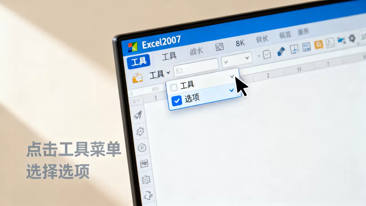 Excel2007工具选项在哪?如何打开Excel2007工具选项 Excel2007工具选项在哪?如何打开Excel2007工具选项