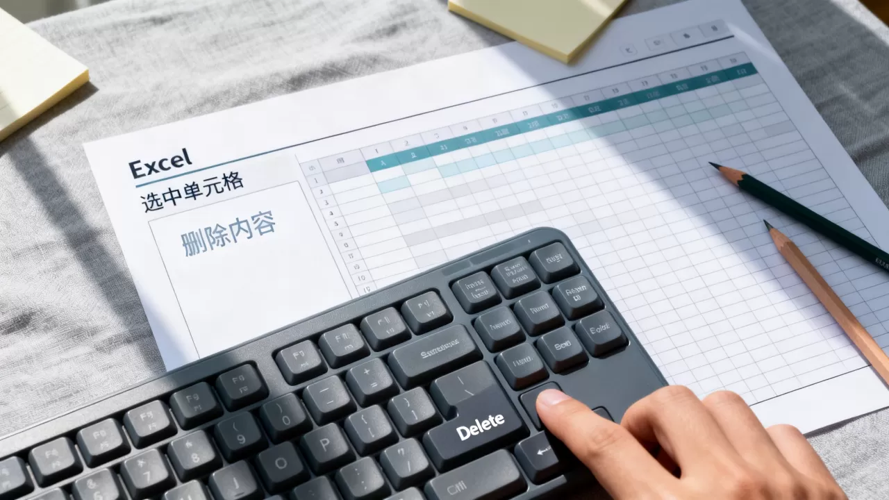 如何快速删除Excel表格内容?excel删除指定单元格内容 如何快速删除Excel表格内容?excel删除指定单元格内容