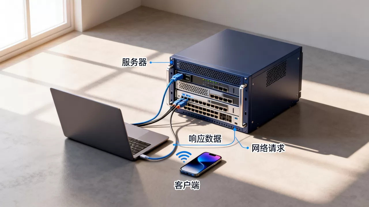服务器和客户端交互是什么？服务器和客户端交互原理