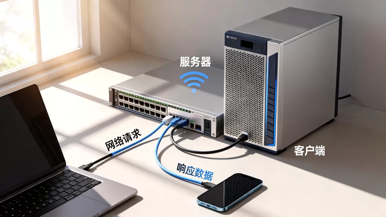 服务器和客户端交互是什么？服务器和客户端交互原理