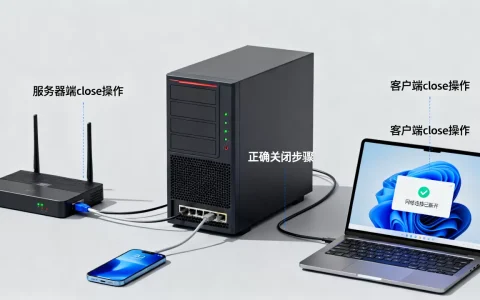 服务器和客户端都要close吗？如何正确关闭网络连接