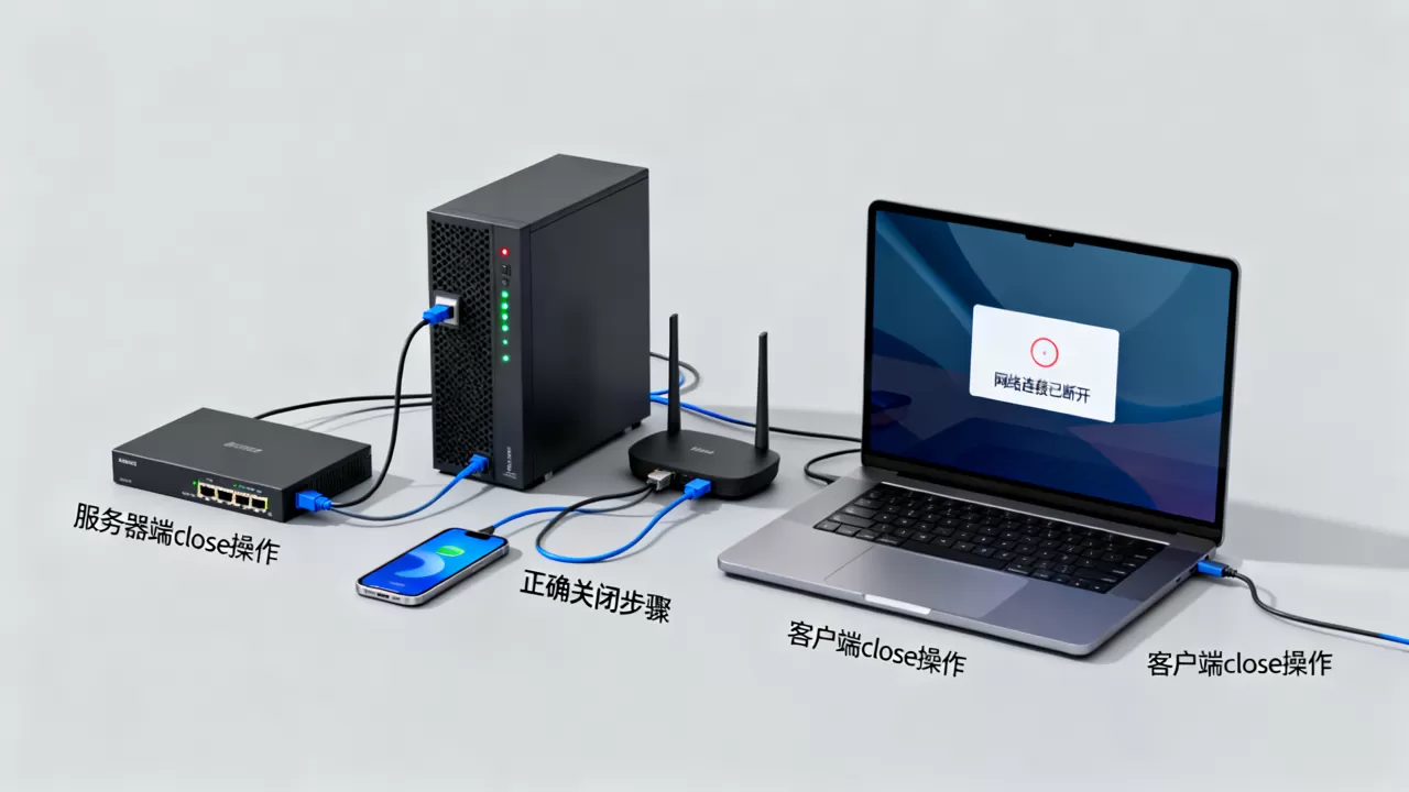 服务器和客户端都要close吗?如何正确关闭网络连接 服务器和客户端都要close吗?如何正确关闭网络连接