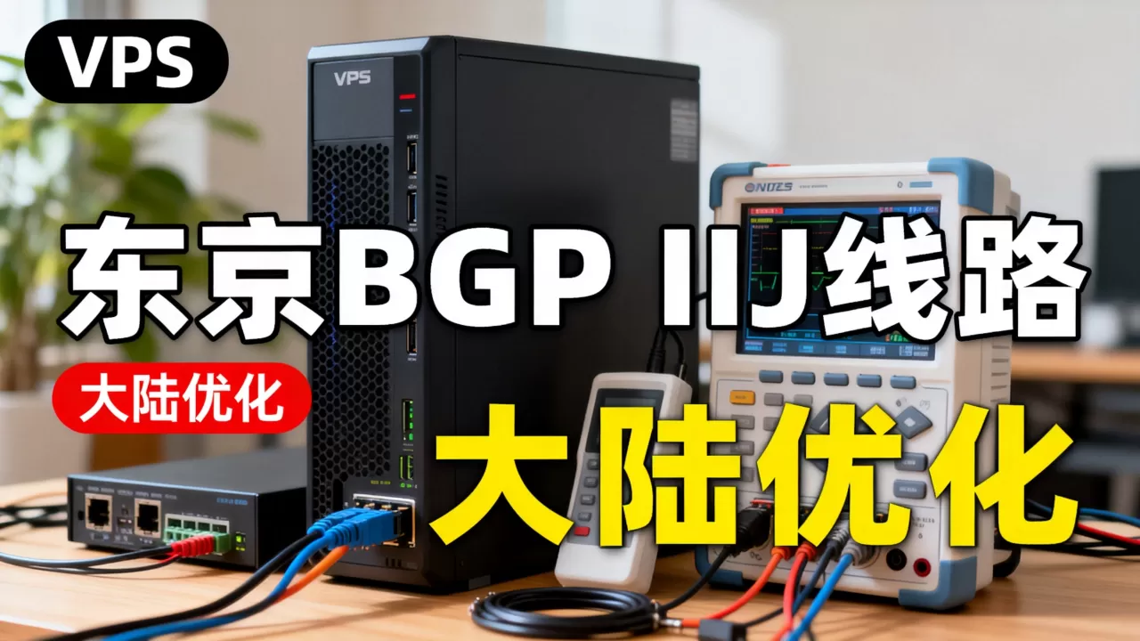 BackWaves日本VPS好用吗？东京BGP IIJ大陆优化线路测评