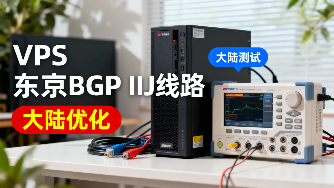 BackWaves日本VPS好用吗？东京BGP IIJ大陆优化线路测评