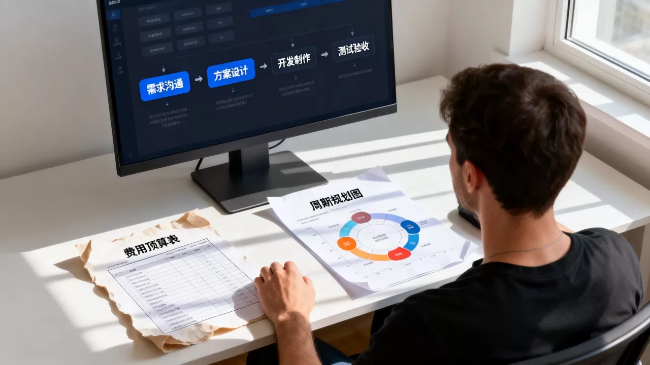 订做网站具体流程是什么？企业官网定制费用及周期详解