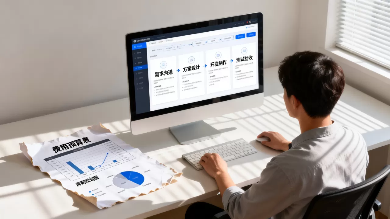 订做网站具体流程是什么？企业官网定制费用及周期详解