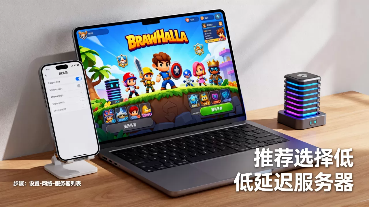 Brawlhalla服务器怎么选?brawlhalla服务器选择教程 Brawlhalla服务器怎么选?brawlhalla服务器选择教程