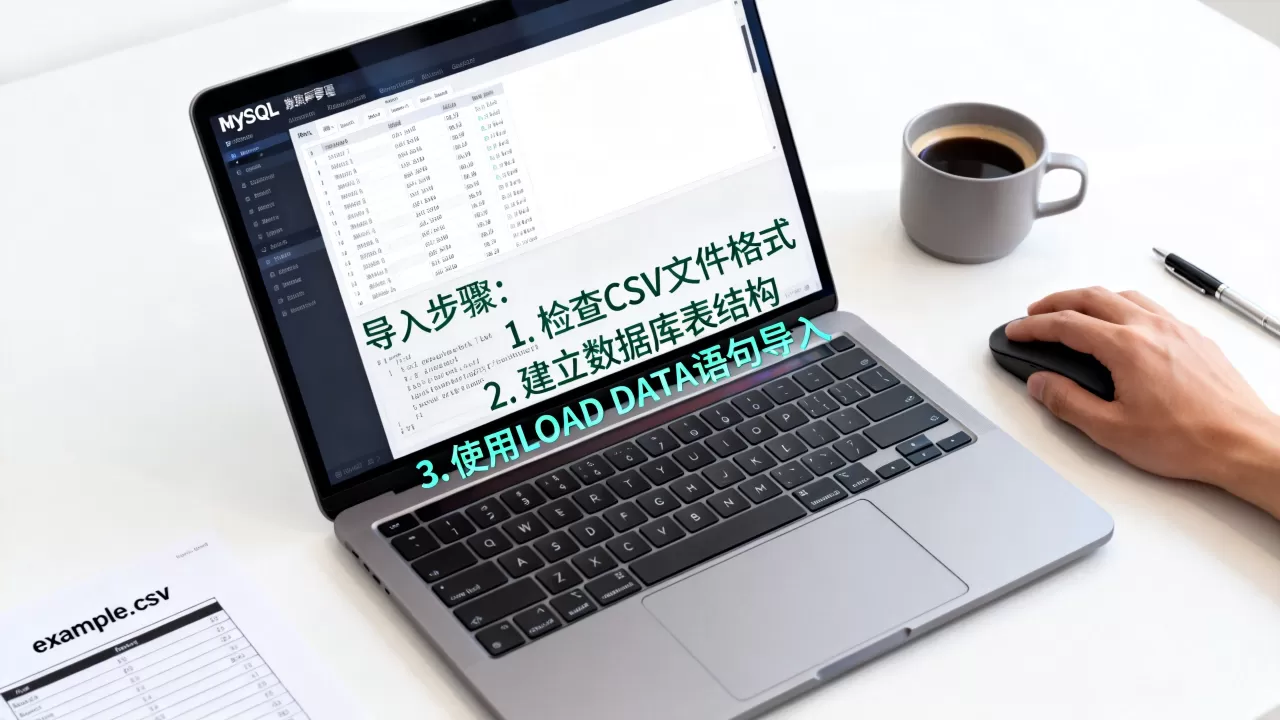 如何把csv文件导入mysql数据库？csv文件输入mysql报错怎么解决