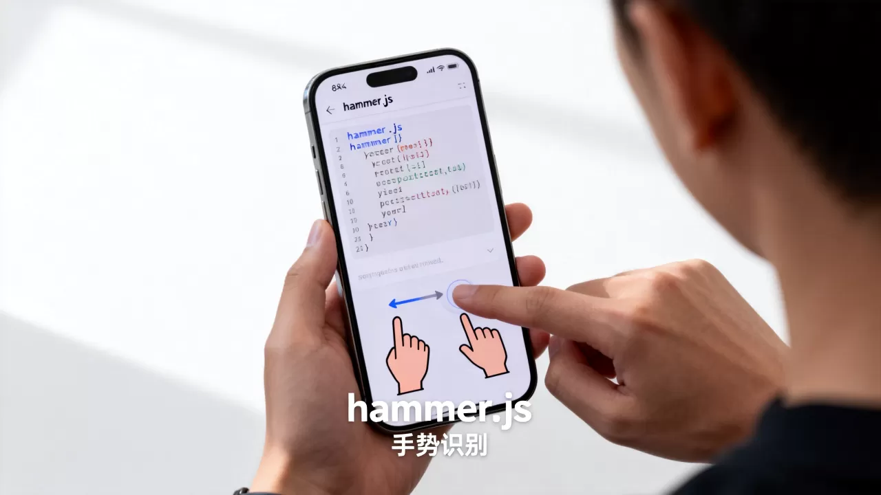hammer.js是什么?hammer.js手势识别库怎么用 hammer.js是什么?hammer.js手势识别库怎么用