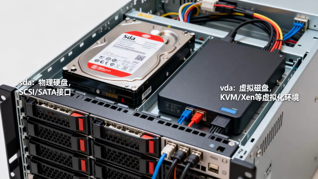 Linux磁盘命名规则是什么?Linux磁盘sda和vda区别 Linux磁盘命名规则是什么?Linux磁盘sda和vda区别