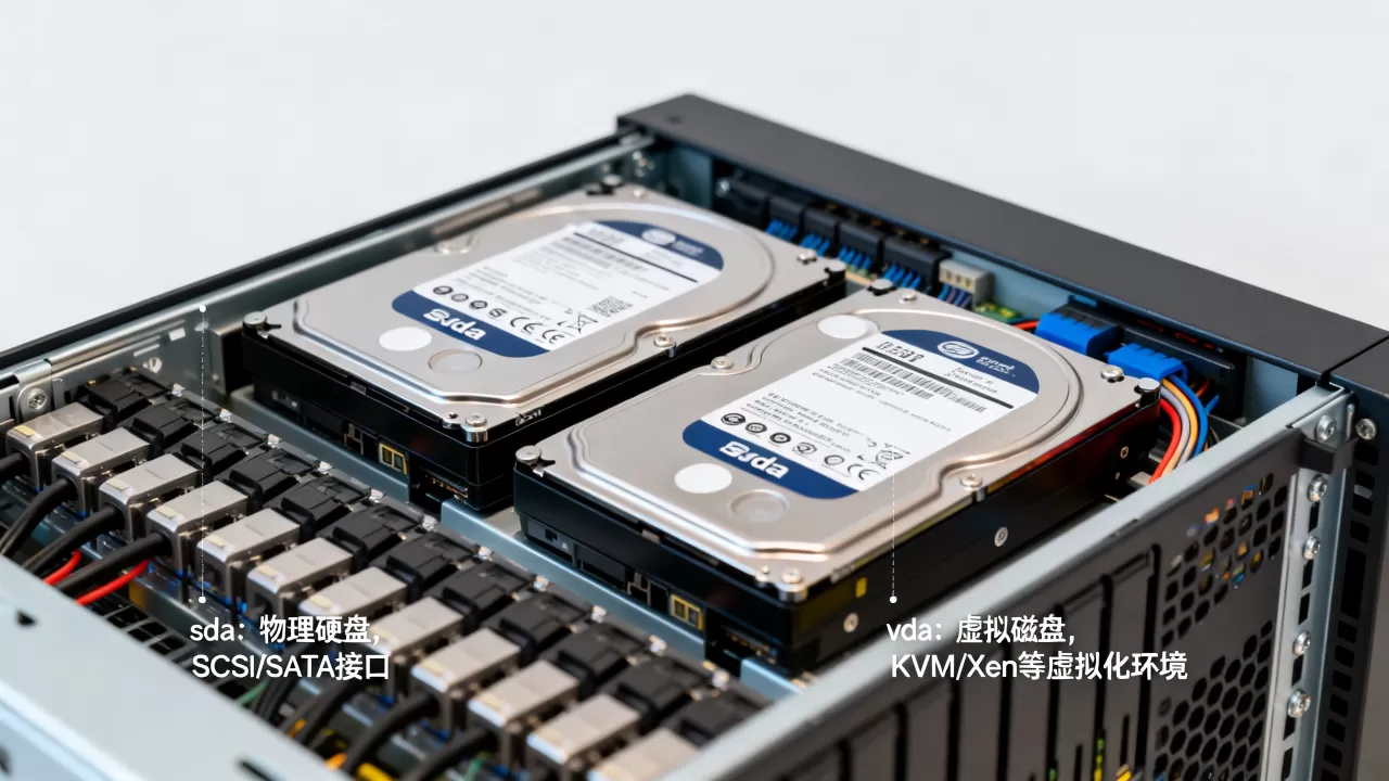 Linux磁盘命名规则是什么?Linux磁盘sda和vda区别 Linux磁盘命名规则是什么?Linux磁盘sda和vda区别