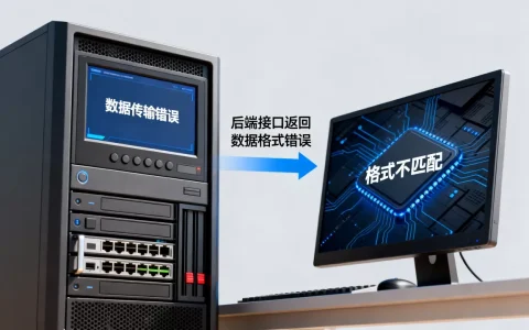 服务器传给客户端数据出错怎么办？后端接口返回数据格式错误