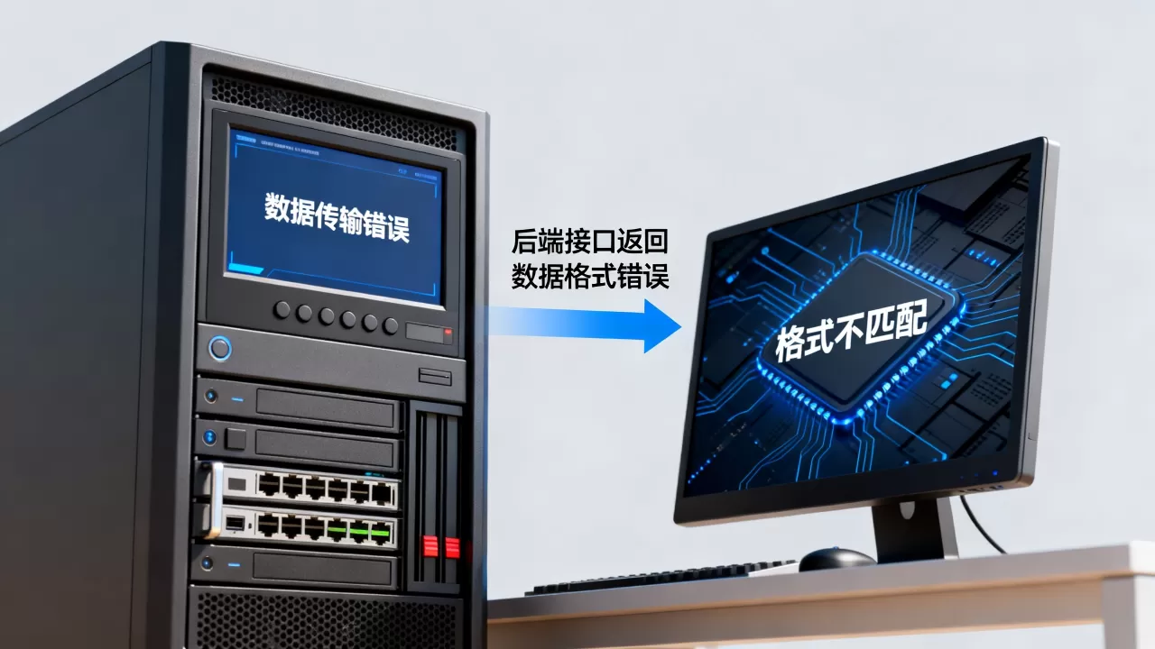 服务器传给客户端数据出错怎么办？后端接口返回数据格式错误