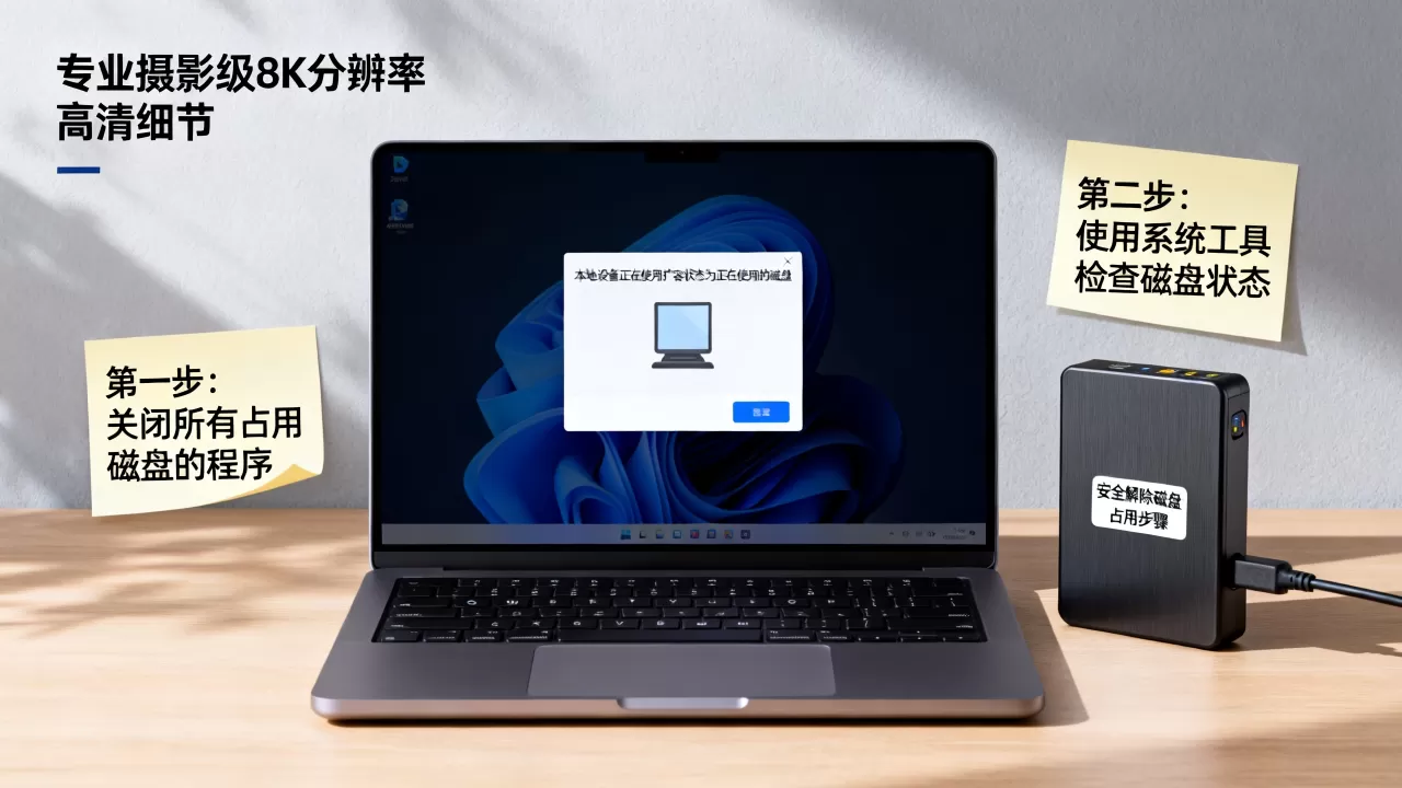 本地设备正在使用扩容状态为正在使用的磁盘怎么办?如何安全解除磁盘占用 本地设备正在使用扩容状态为正在使用的磁盘怎么办?如何安全解除磁盘占用