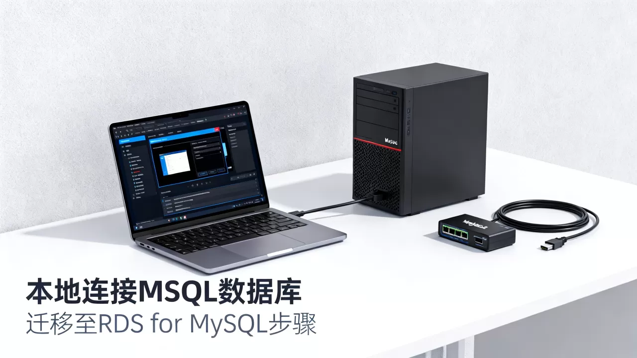 本地连mysql数据库吗？本地MySQL迁移到RDS for MySQL步骤