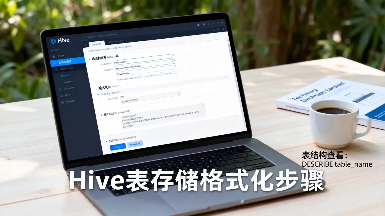 Hive表存储格式化怎么操作？Hive表存储格式化教程
