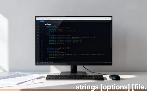 linux strings命令怎么用？linux strings命令详解