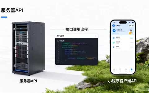 服务器api和小程序客户端api有什么区别？小程序开发api接口调用
