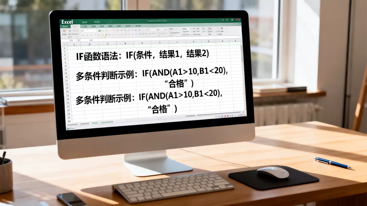 Excel函数if a b怎么用?if函数多条件判断教程 Excel函数if a b怎么用?if函数多条件判断教程