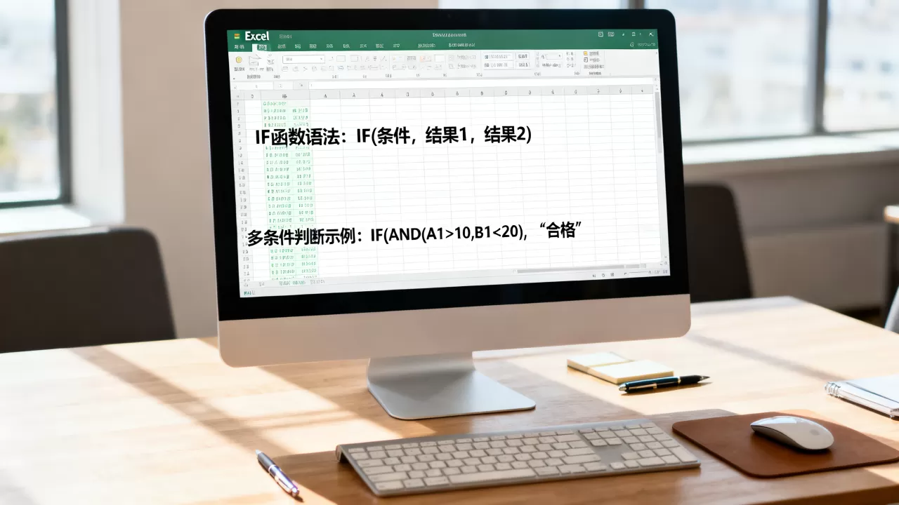 Excel函数if a b怎么用?if函数多条件判断教程 Excel函数if a b怎么用?if函数多条件判断教程