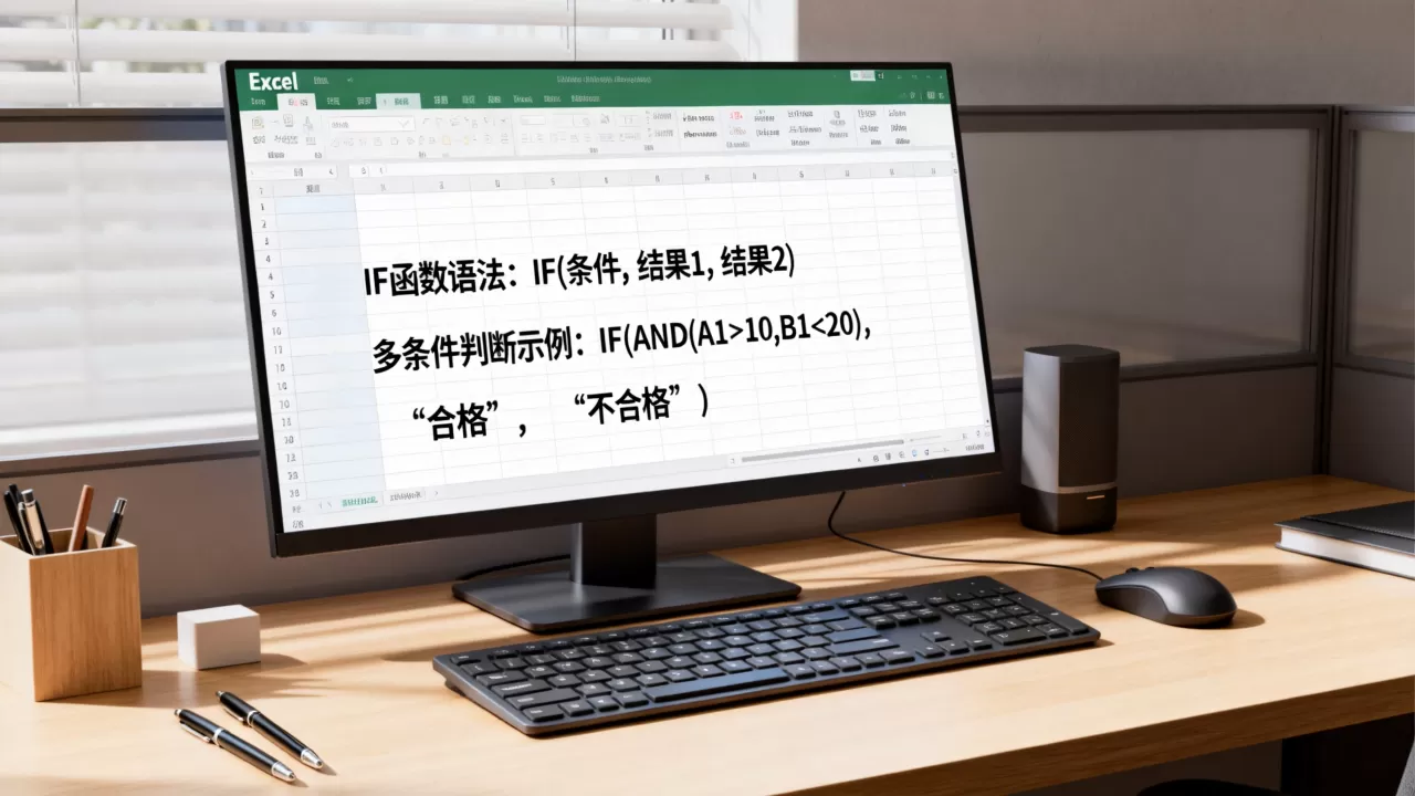 Excel函数if a b怎么用?if函数多条件判断教程 Excel函数if a b怎么用?if函数多条件判断教程