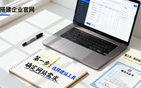 做网站具体要怎么做？如何快速搭建企业官网