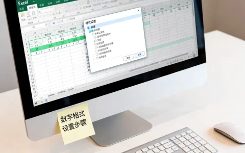 Excel数字格式怎么设置？如何自定义数字显示格式