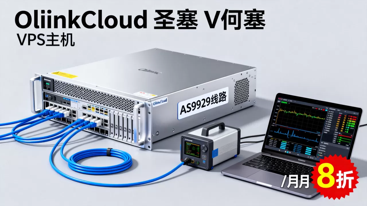 OlinkCloud圣何塞VPS主机8折低至/月值得买吗,联通AS9929线路评测 OlinkCloud圣何塞VPS主机8折低至/月值得买吗,联通AS9929线路评测