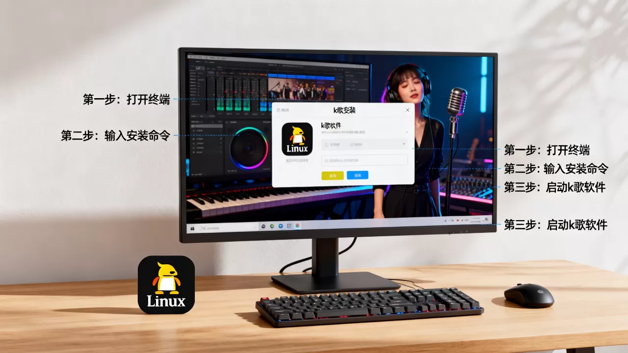 linux系统ktv怎么用?linux系统安装k歌软件教程 linux系统ktv怎么用?linux系统安装k歌软件教程